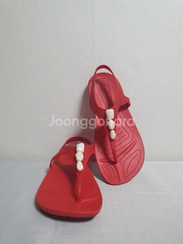 택포가 230mm 크록스 쪼리 섹시 알리아나 플립플랍--0