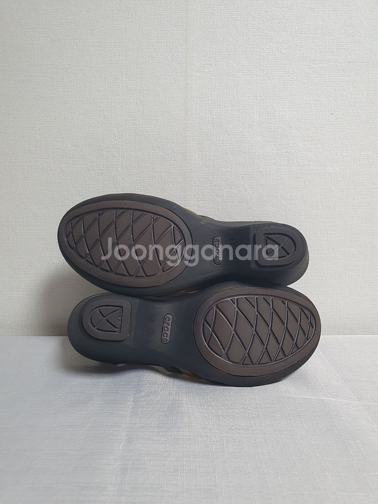택포가 250mm 크록스 샌들 후라체 웨지샌들 에스프레--8