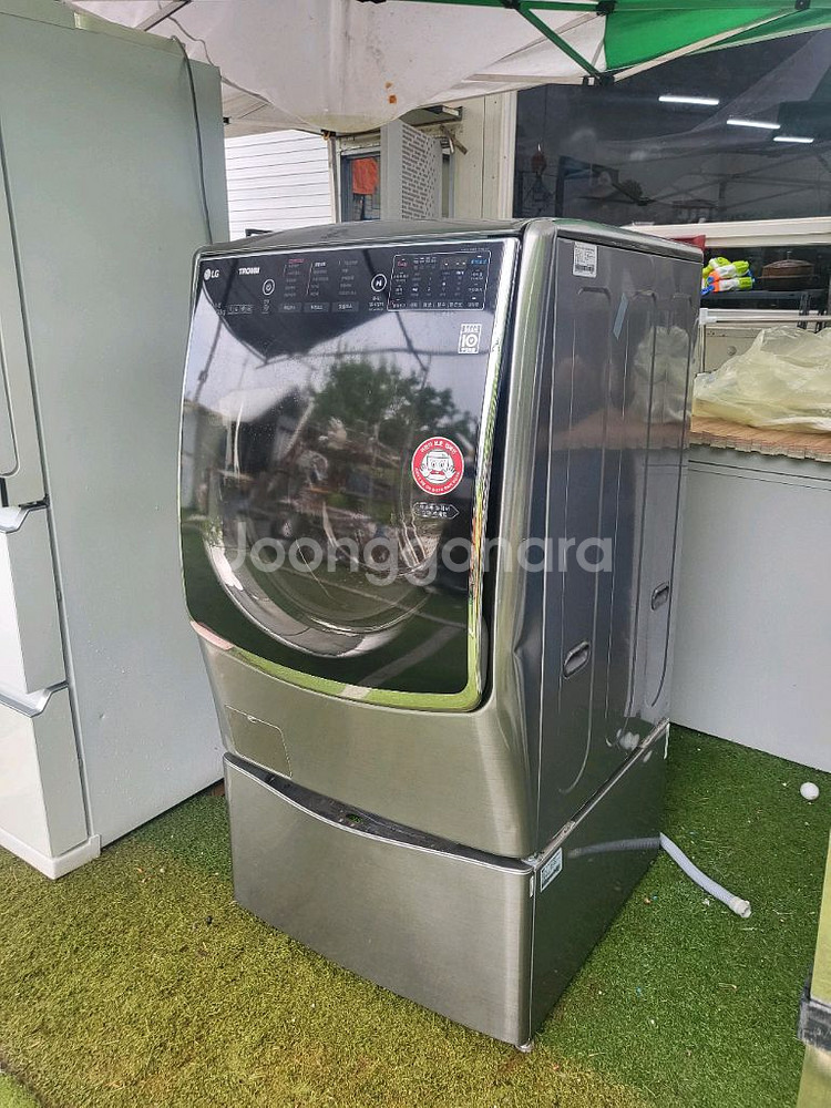 LG 트롬 세탁기 F21VBT 트윈워시21kg--0