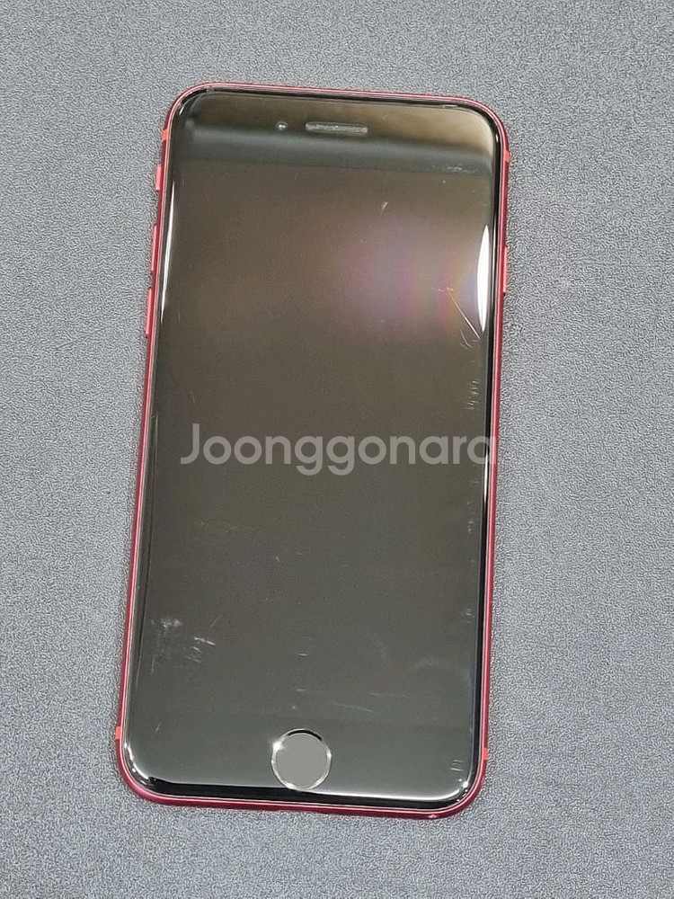 아이폰SE2 128GB 레드 배터리 87%--1