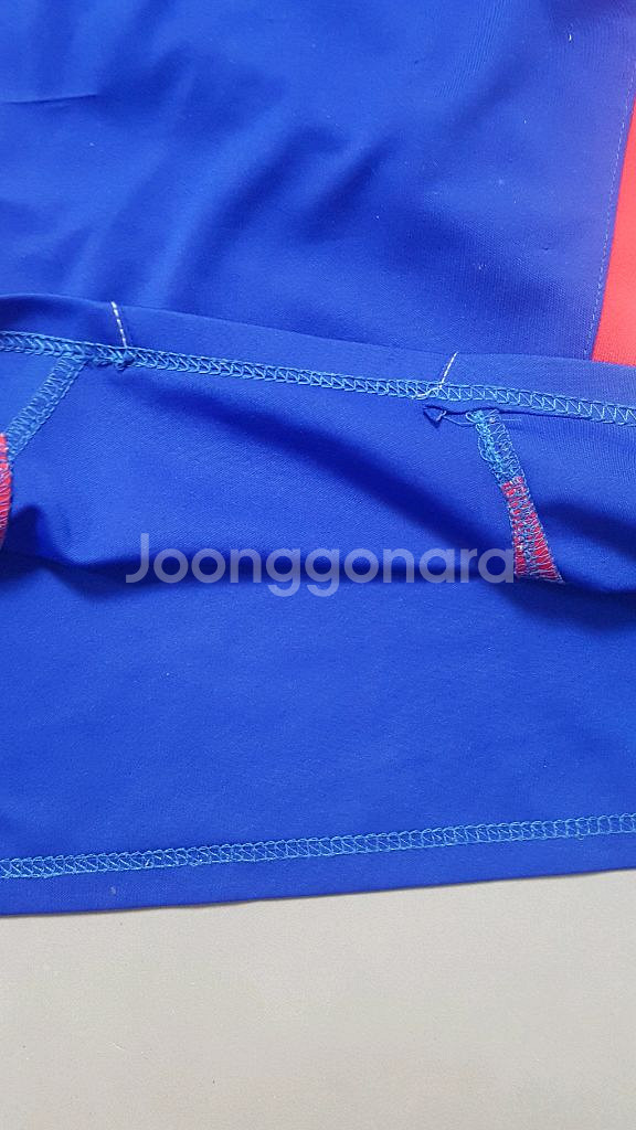 [XL] 더붐 올드스쿨 배색 반집업 져지--4