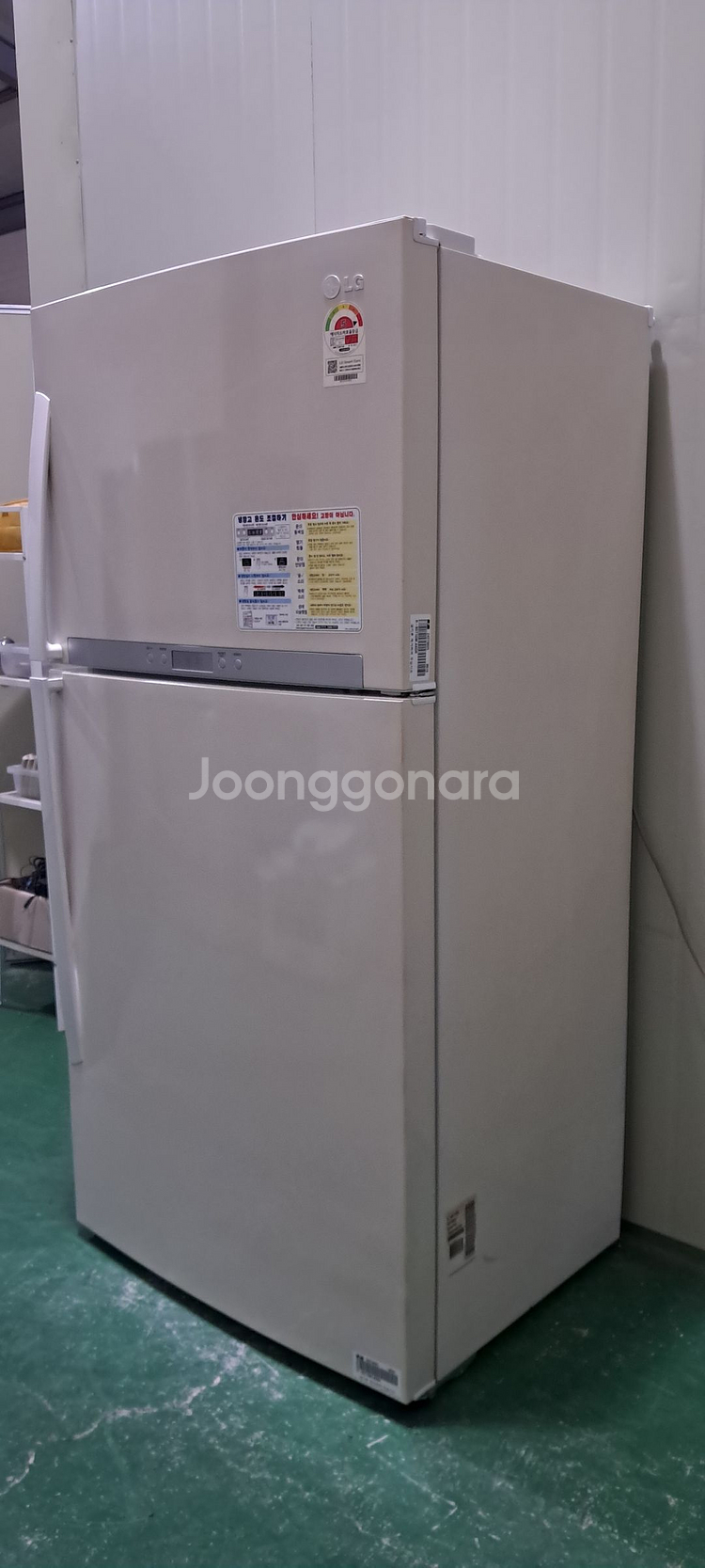 1555 엘지 572L 2도어냉장고(화이트)--2