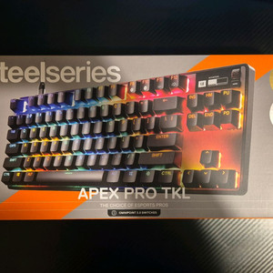 스틸시리즈 APEX pro TKL Gen3 키보드