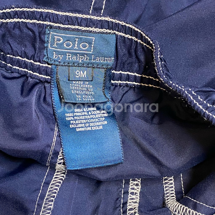 (정품) 폴로 베이비 스티치 스윔 팬츠 9M--3