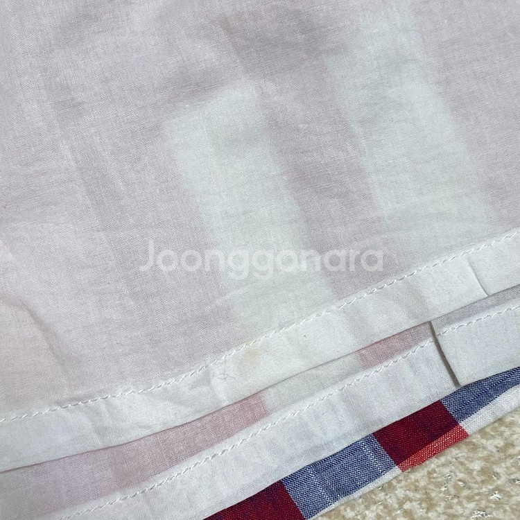 (정품) 닥스 키즈 하운드체크 린넨 나시 원피스 165--4