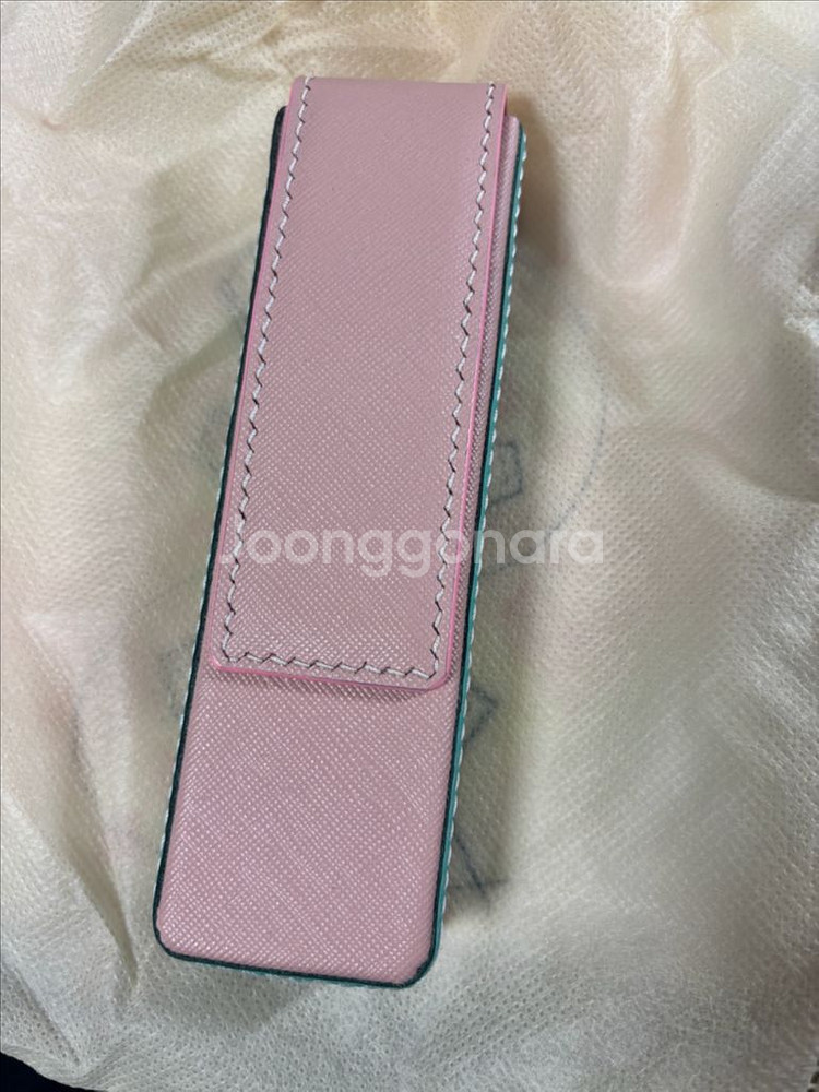 가죽 2구 만년필 파우치 만년필케이스--0