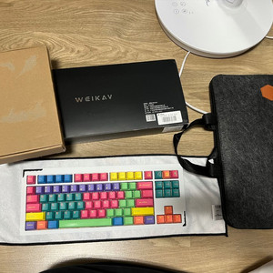 Weikav Stars80 V2 화이트 풀알루 키보드