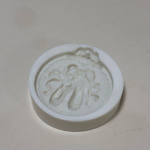 발레슈즈 석고방향제틀 지름10cm