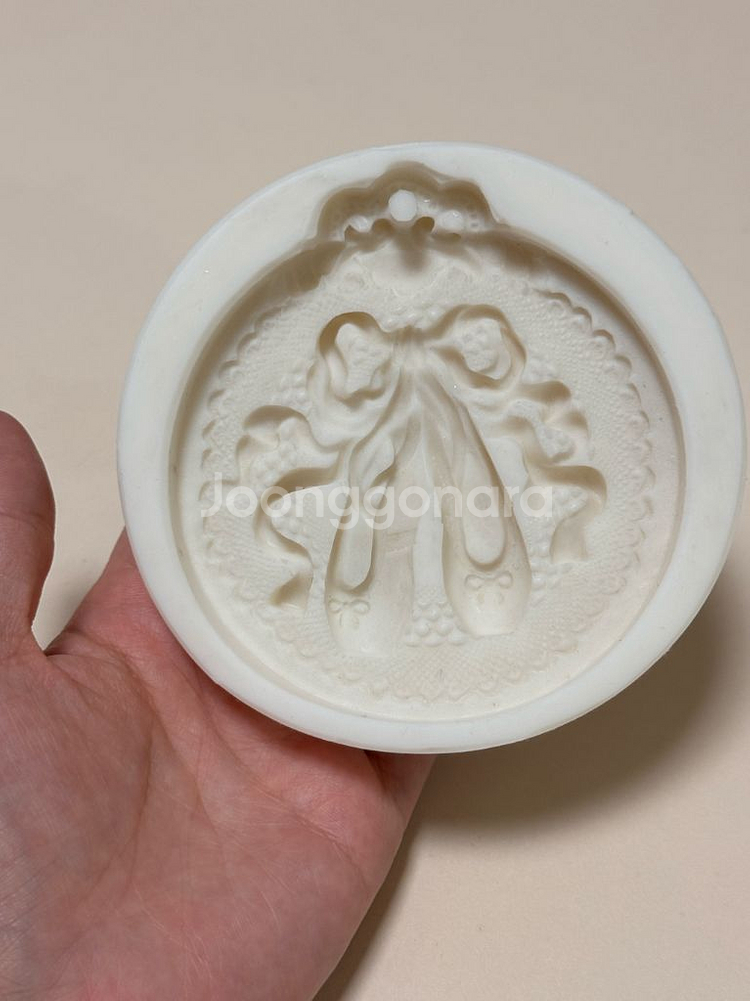발레슈즈 석고방향제틀 지름10cm--2