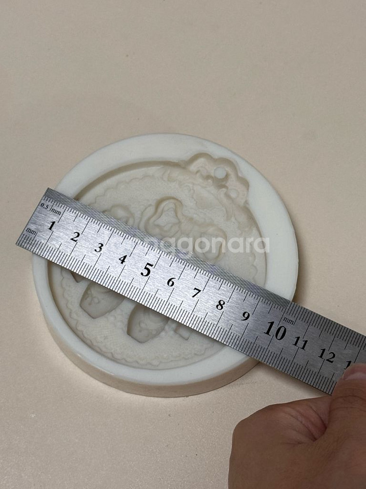 발레슈즈 석고방향제틀 지름10cm--1