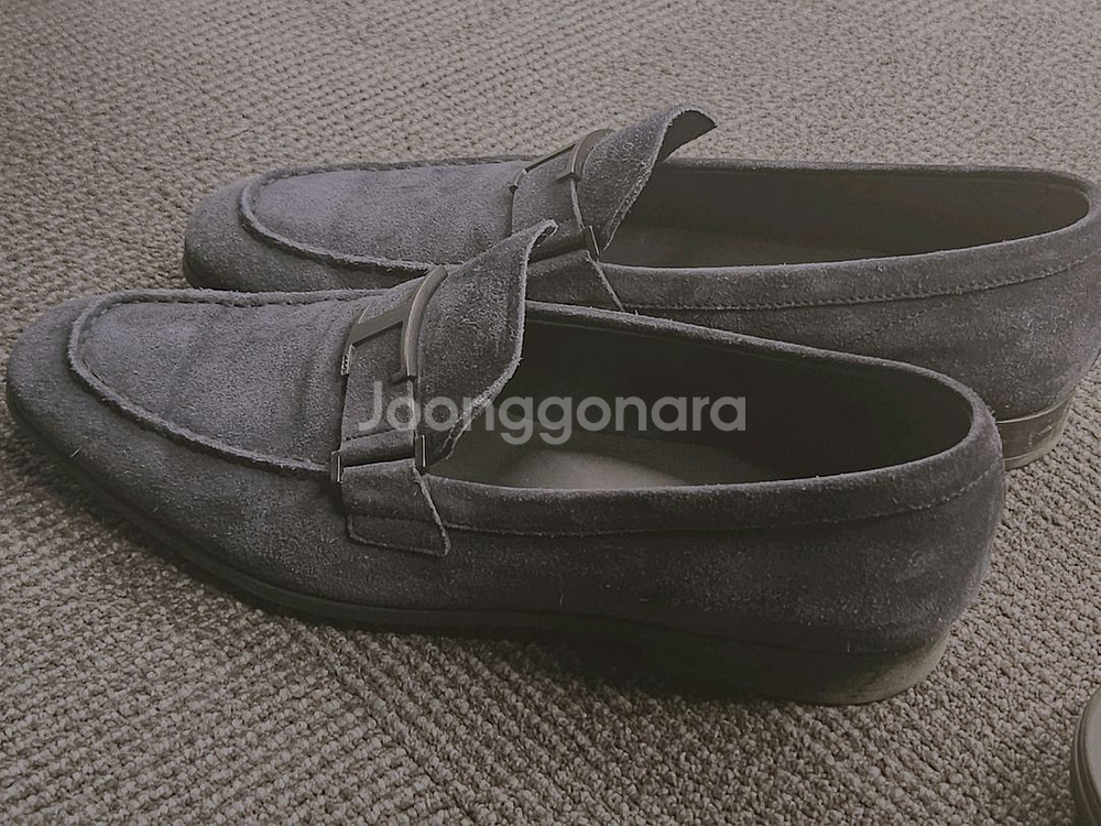 토즈 Tods 스웨이드 로퍼 285~290mm--0