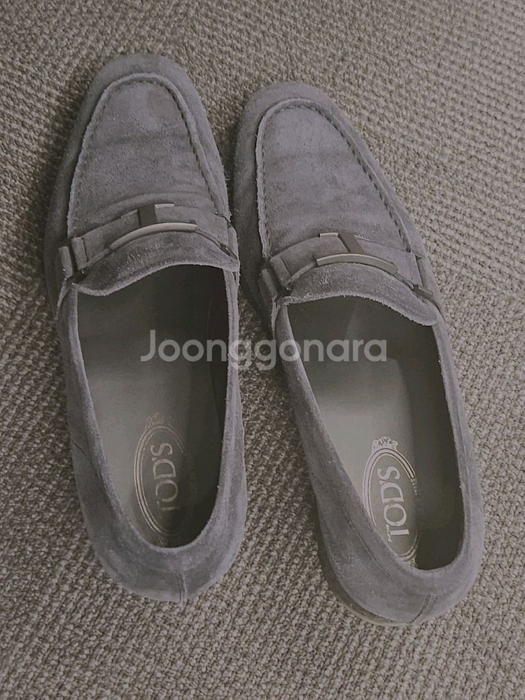 토즈 Tods 스웨이드 로퍼 285~290mm--1