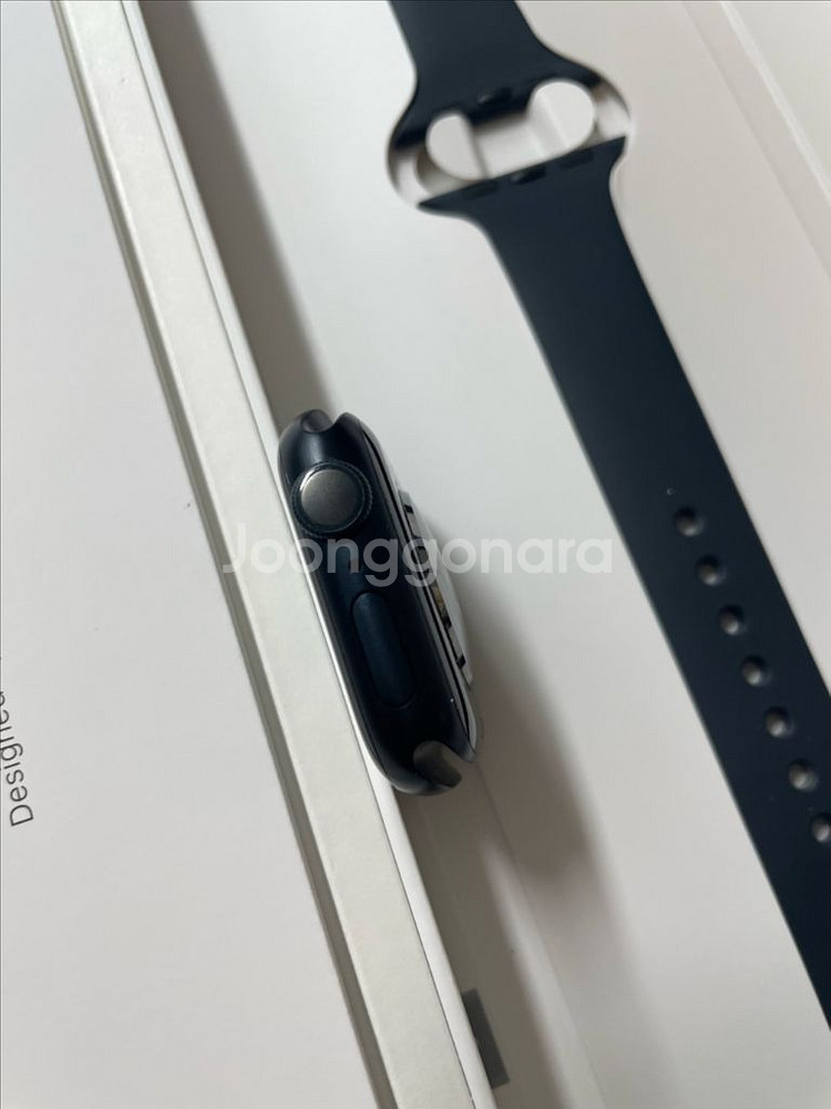 애플워치8 41mm 미드나이트 SSS급--3