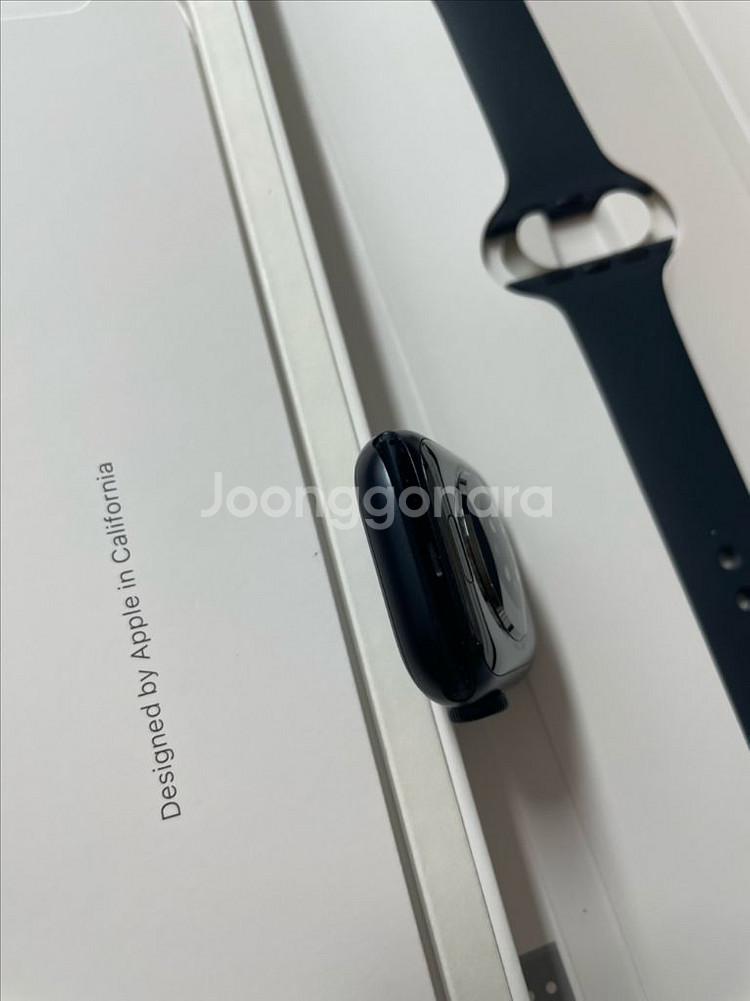 애플워치8 41mm 미드나이트 SSS급--6