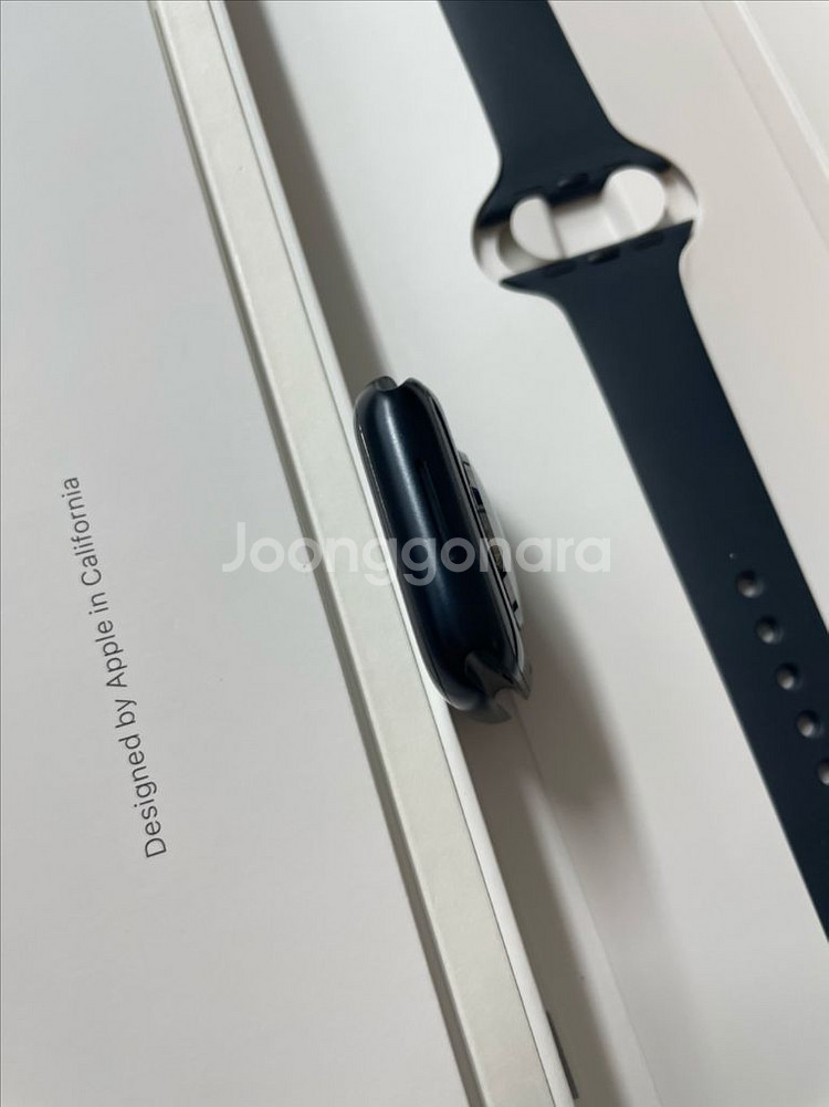 애플워치8 41mm 미드나이트 SSS급--5