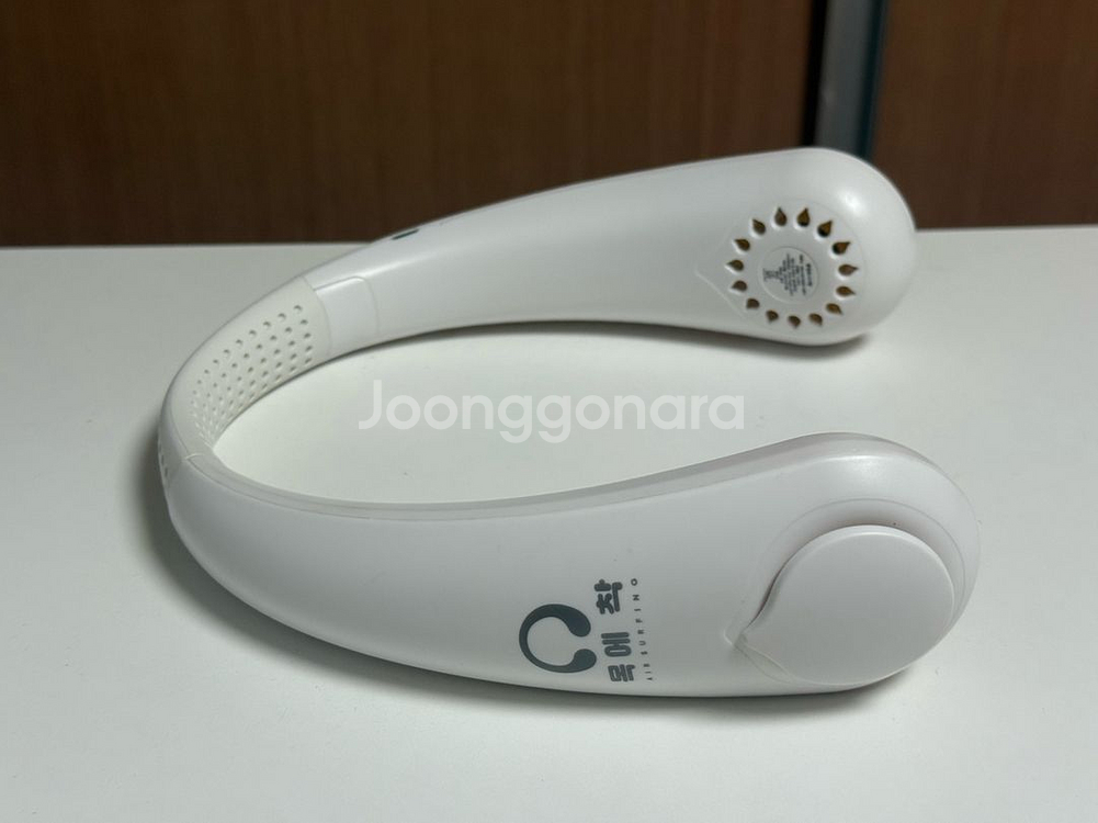 에어서핑 목에착 선풍기 (목선풍기)--2