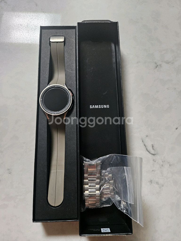 갤럭시 워치5 프로 그레이 티타늄--0