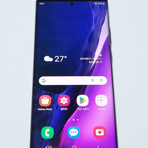자급제) 갤럭시노트20울트라 256G 무잔상 54306