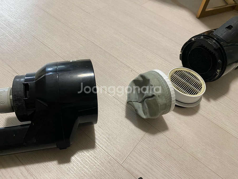 마끼다 40V 충전무선청소기 싸이클론일체형 블랙--8