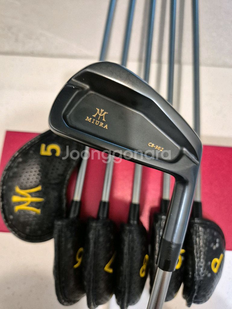 미우라 CB-302 블랙 한정판 아이언 세트--0