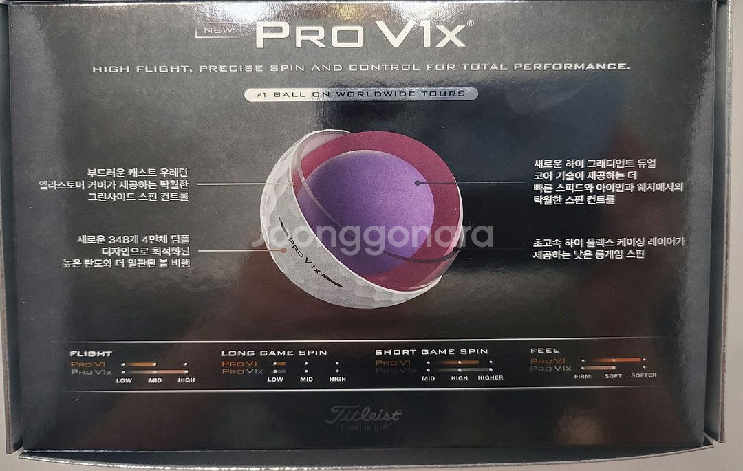 *타이틀리스트 2025년 신상 Pro V1x(정품)*--3
