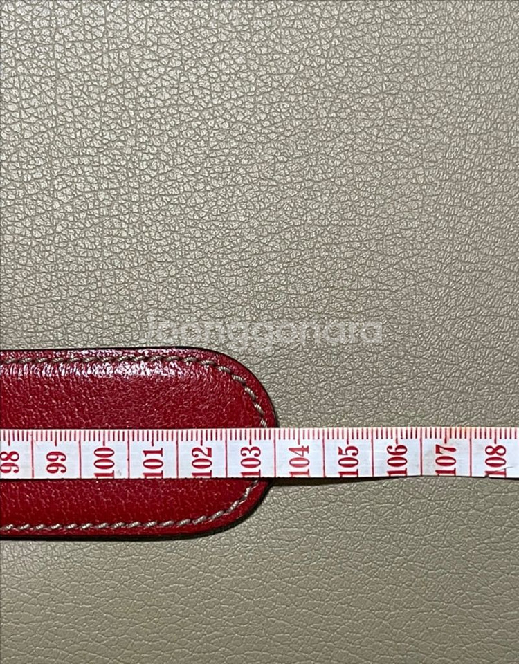 구찌 인터로킹 G 버클 삼선벨트--3