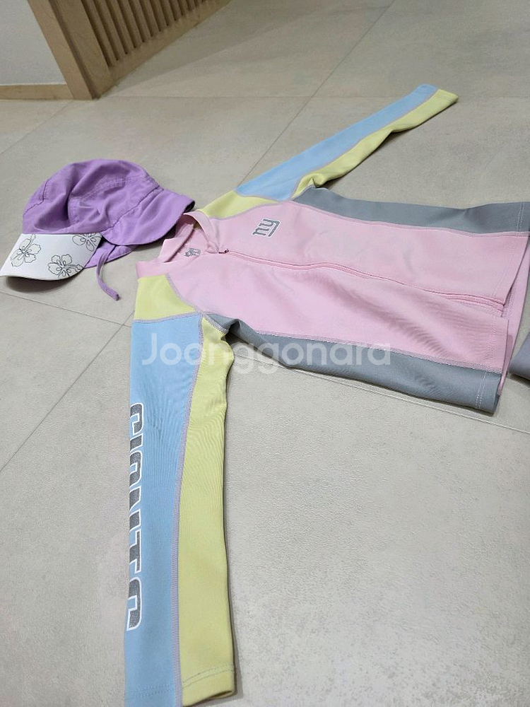 여아 레쉬가드 120 2벌 쎗뜨--0