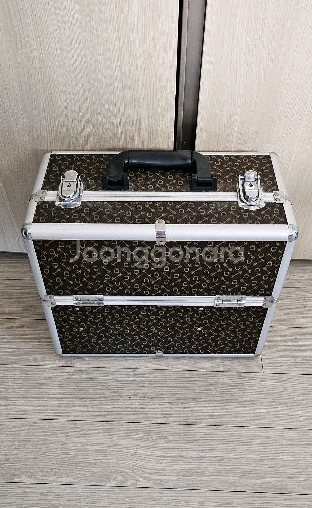 (새상품) 루이비통 스타일 애견미용박스케이스 도구함--0