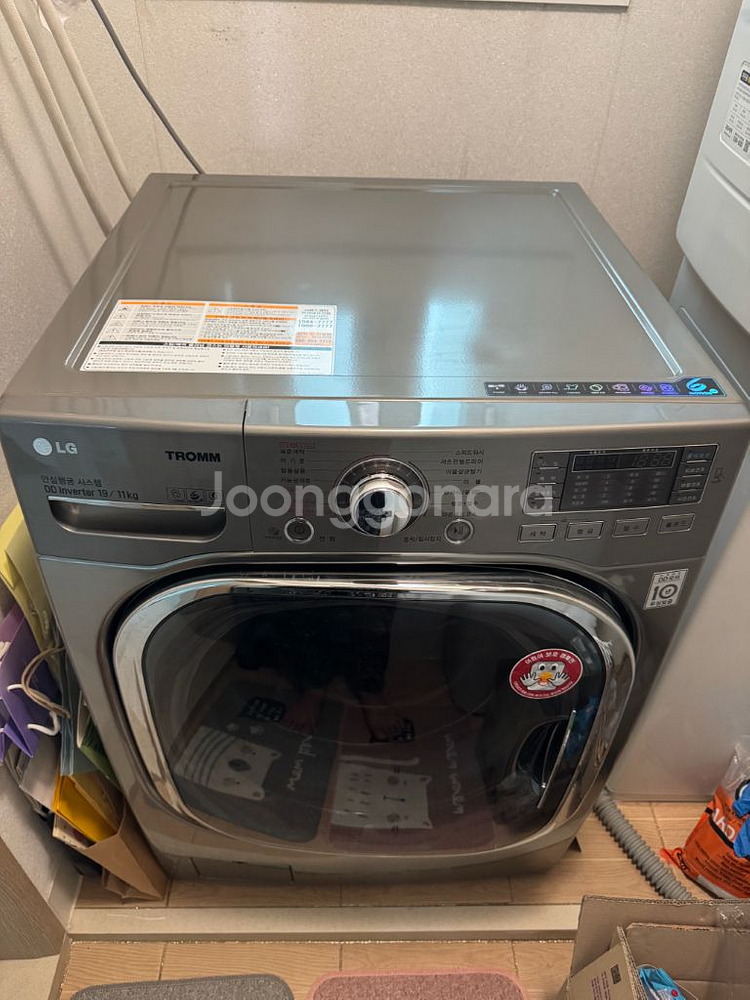 LG 트롬 드럼세탁기 19kg 건조 11kg--0
