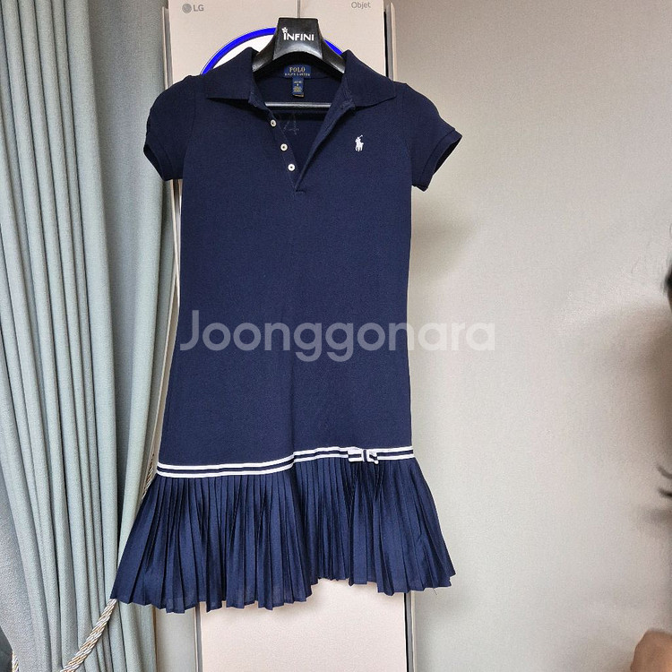 폴로 랄프로렌 플리츠 원피스(라지 12~14)--5