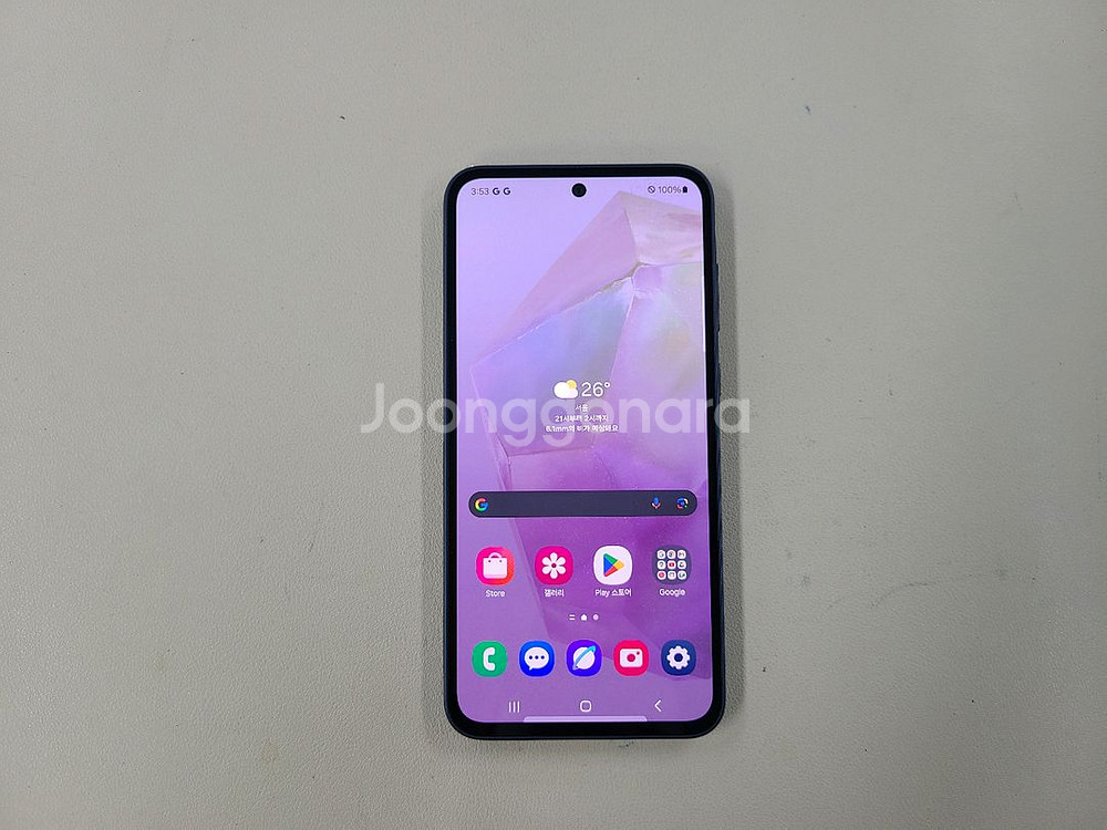 갤럭시 a35 128GB 자급제폰 미사용 밧데리100프--1