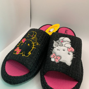 천사악마키티 방꾸템 슬리퍼 실내화 고전키티