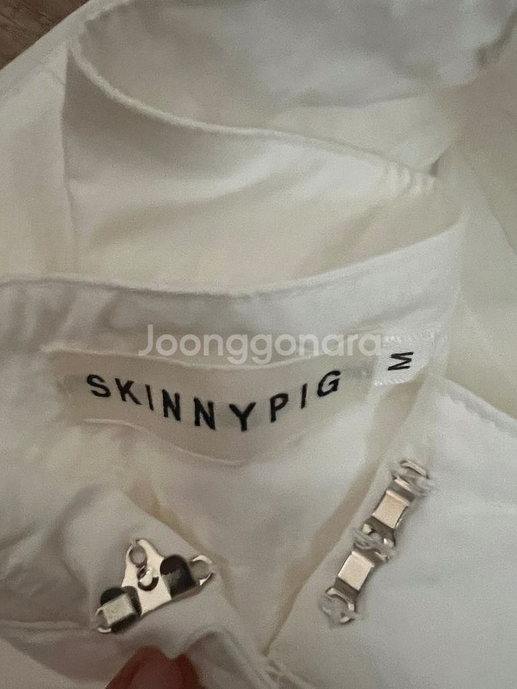 (새상품/m) 스키니피그 라임 스커트 판매--2