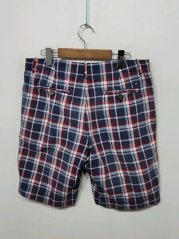 (31) 타미힐피거 반바지 체크 토미 치노 하프팬츠 이미지