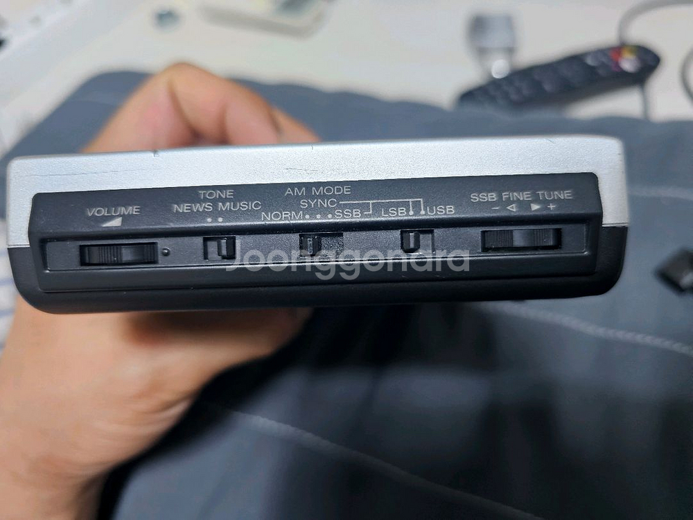 소니 단파 라디오 ICF-SW7600GR--1