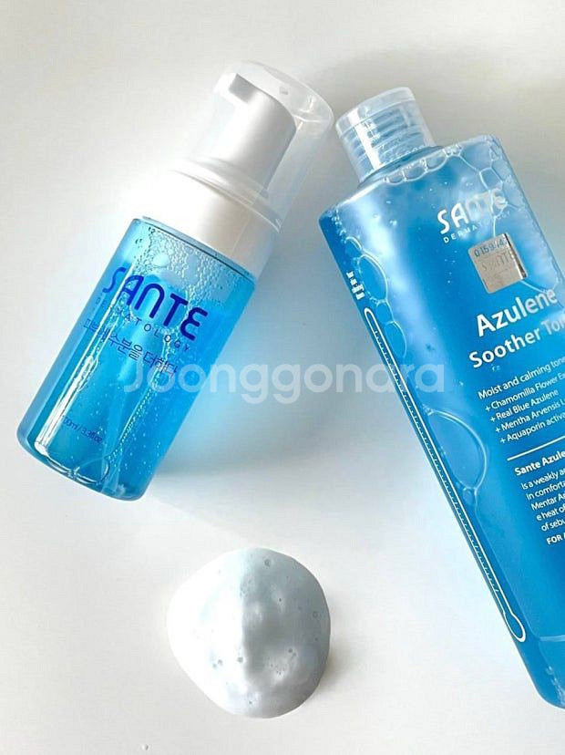 상떼 아줄렌 수더 토너 (토너500ml+정품거품용기)--2