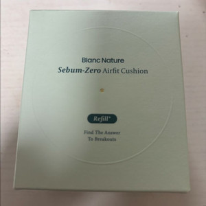 블랑네이처 세범제로 에어핏 쿠션 21호