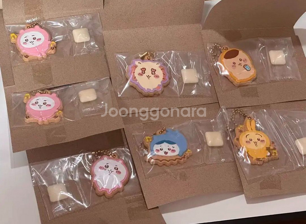 치이카와 먼작귀 쿠키챰 마스코트 키링--0