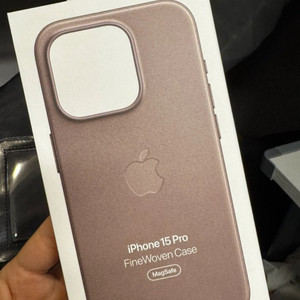 아이폰15 pro 애플정품 파인우븐 케이스