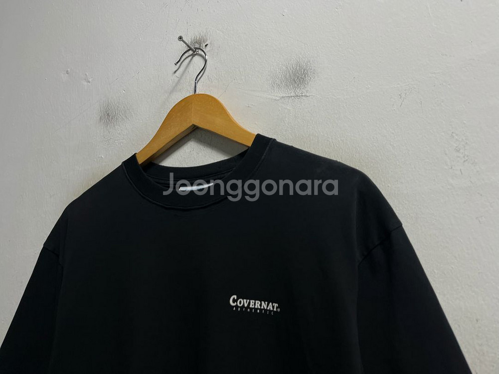 95 COVERNAT 커버낫 스판 루즈핏 반팔티--1