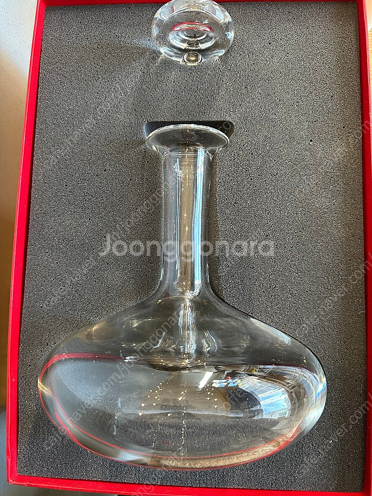Baccarat 바카럿 데칸터 와 와인잔 2개세트--0
