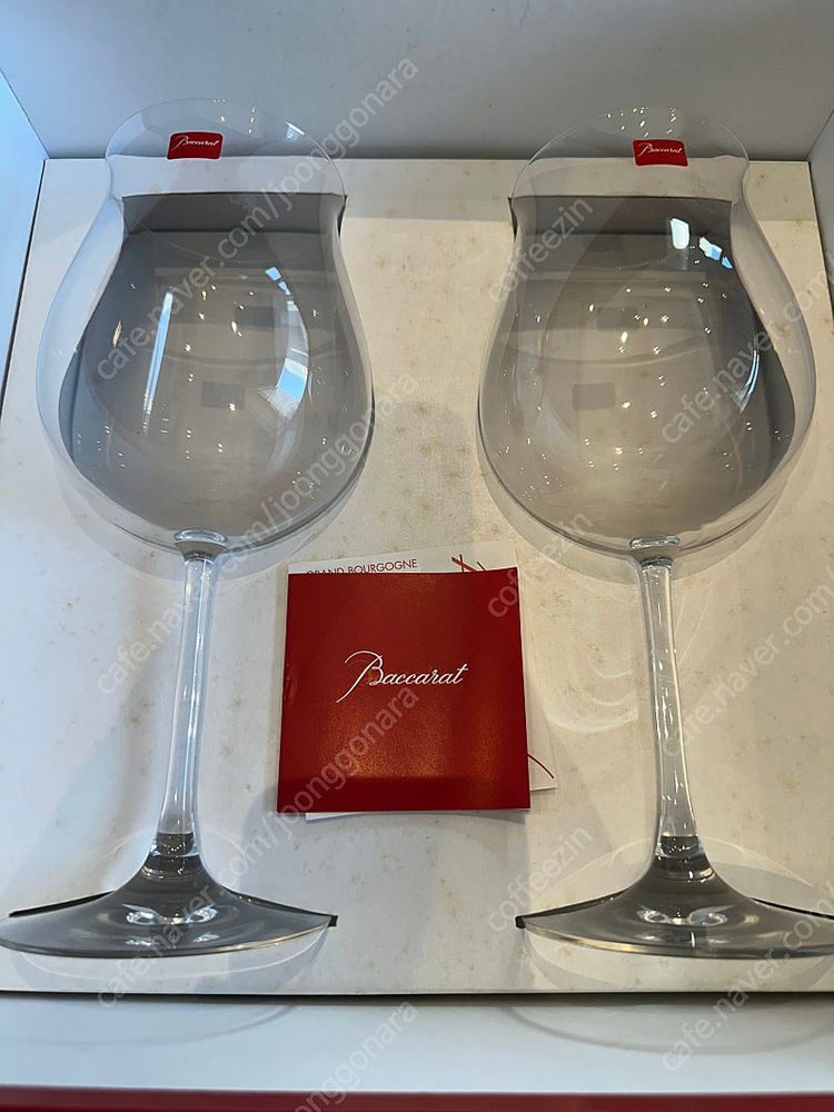 Baccarat 바카럿 데칸터 와 와인잔 2개세트 이미지