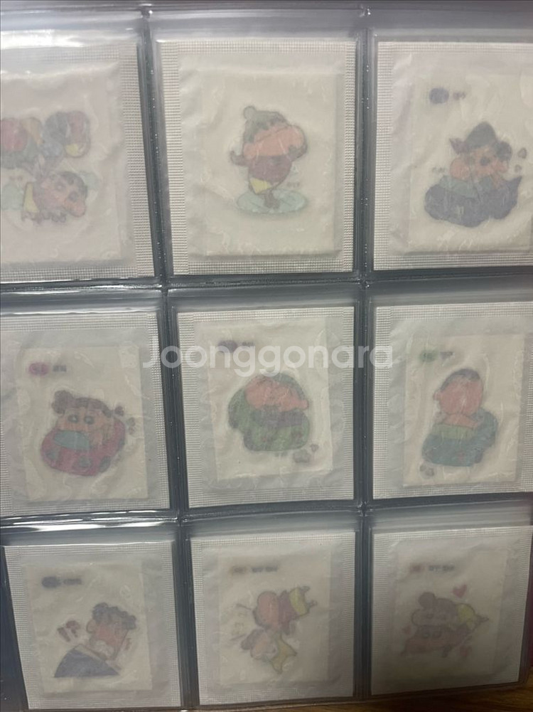 짱구띠부씰 라멘씰 전종판매--1