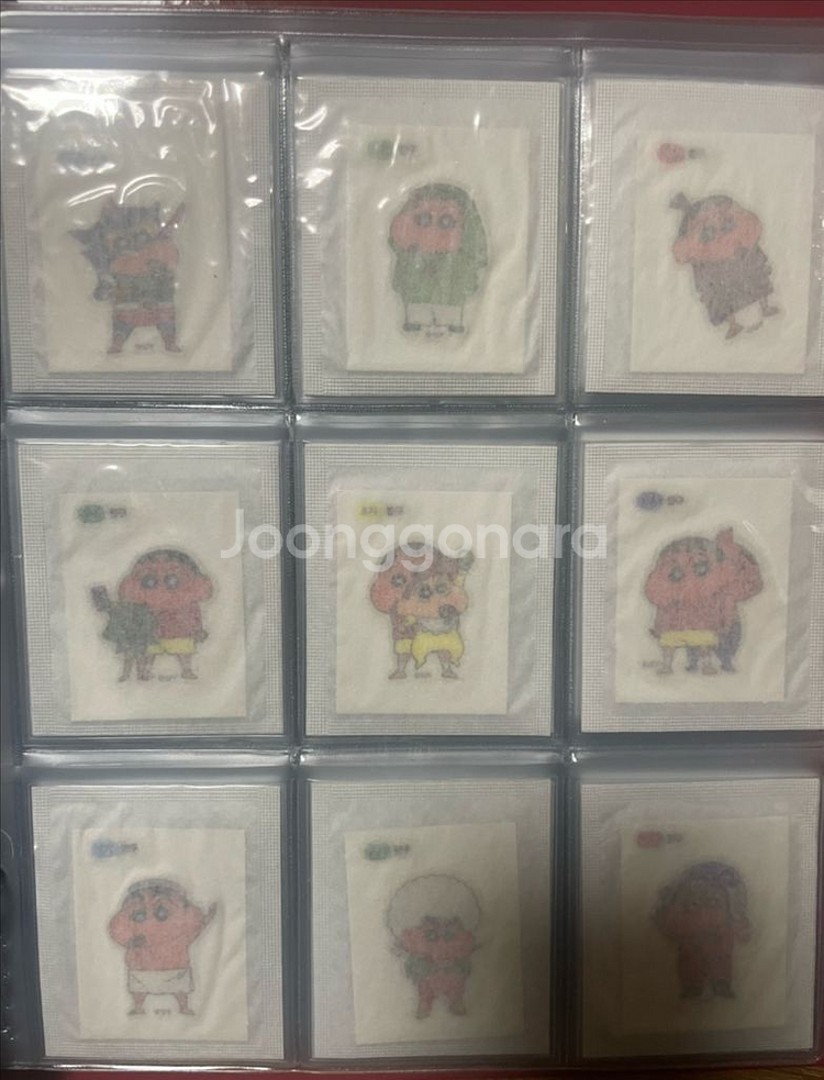 짱구띠부씰 라멘씰 전종판매--3