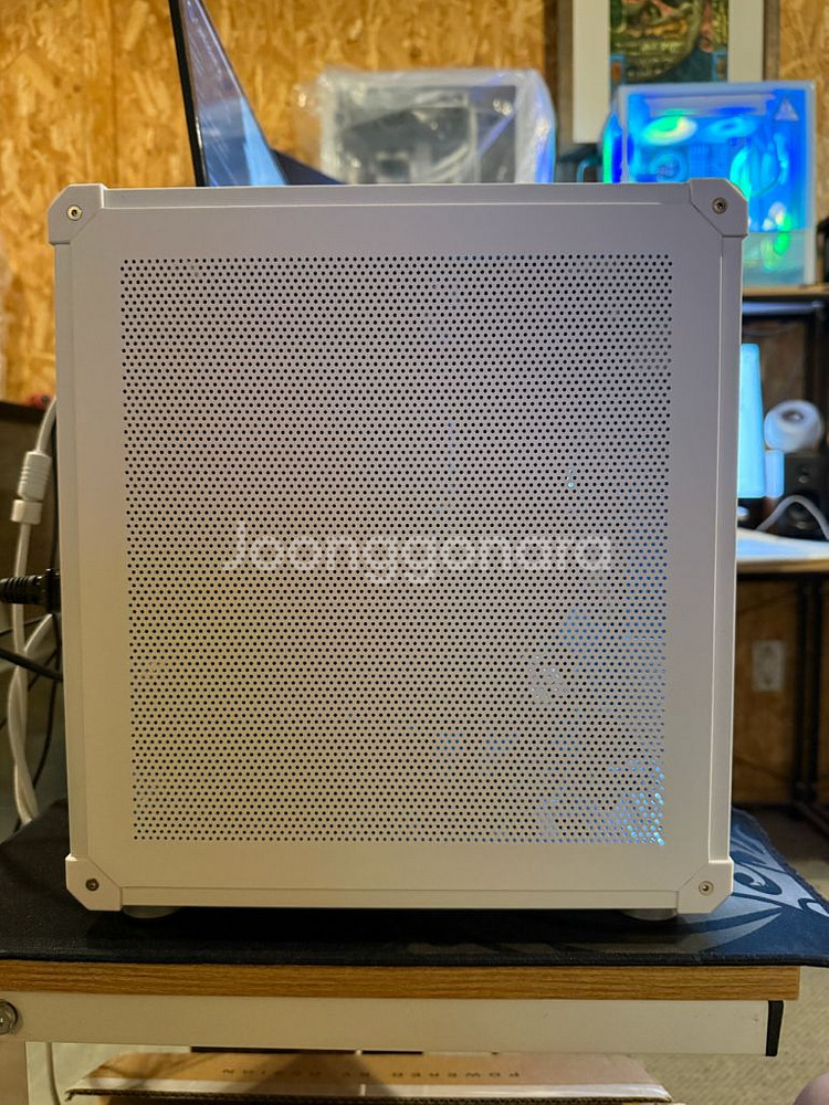 화이트 미니itx 게임용 가성비 컴퓨터 본체 PC--3