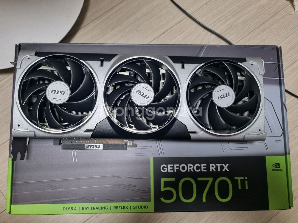 msi rtx 5070ti 벤투스 팝니다--0