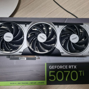 msi rtx 5070ti 벤투스 팝니다