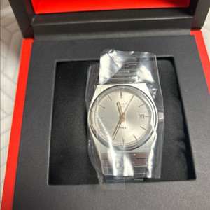 티쏘 시계 prx 35mm 쿼츠 실버 새제품