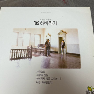 해바라기 89 사랑으로/사랑의 진실 LP
