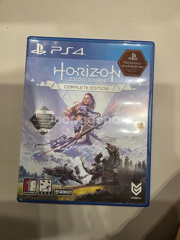 ps4 호라이즌 제로던 컴플리트 에디션 S급--0
